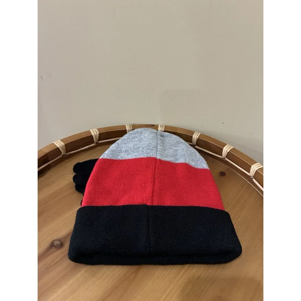 Spiderman Marvel Knit Hat Beanie & Glove Set Kids New Unisex Black Red Gray